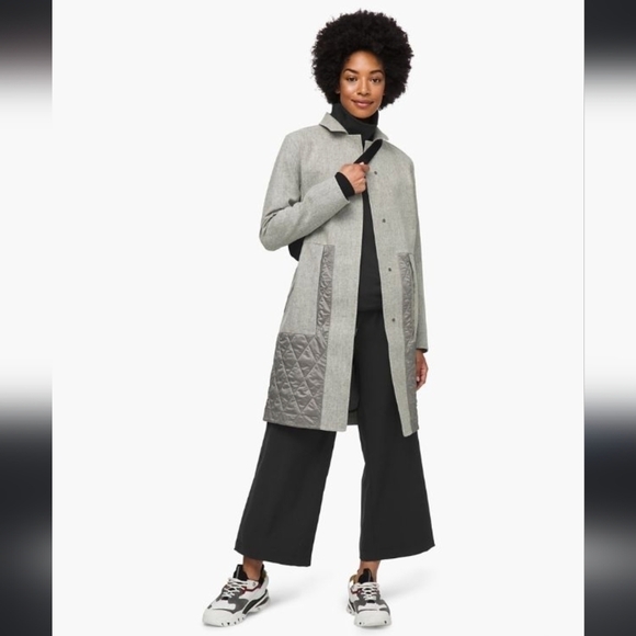 Lululemon Roam Far Wool Coat - Picture 1 of 8